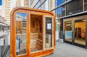 Sauna - Downtown Escape | Gym Access, Sauna & Pool Table Fun (Calgary)