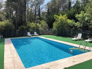 Pool - Charming house 5mn away from Valbonne, in a residence with pool and tennis (Opio)