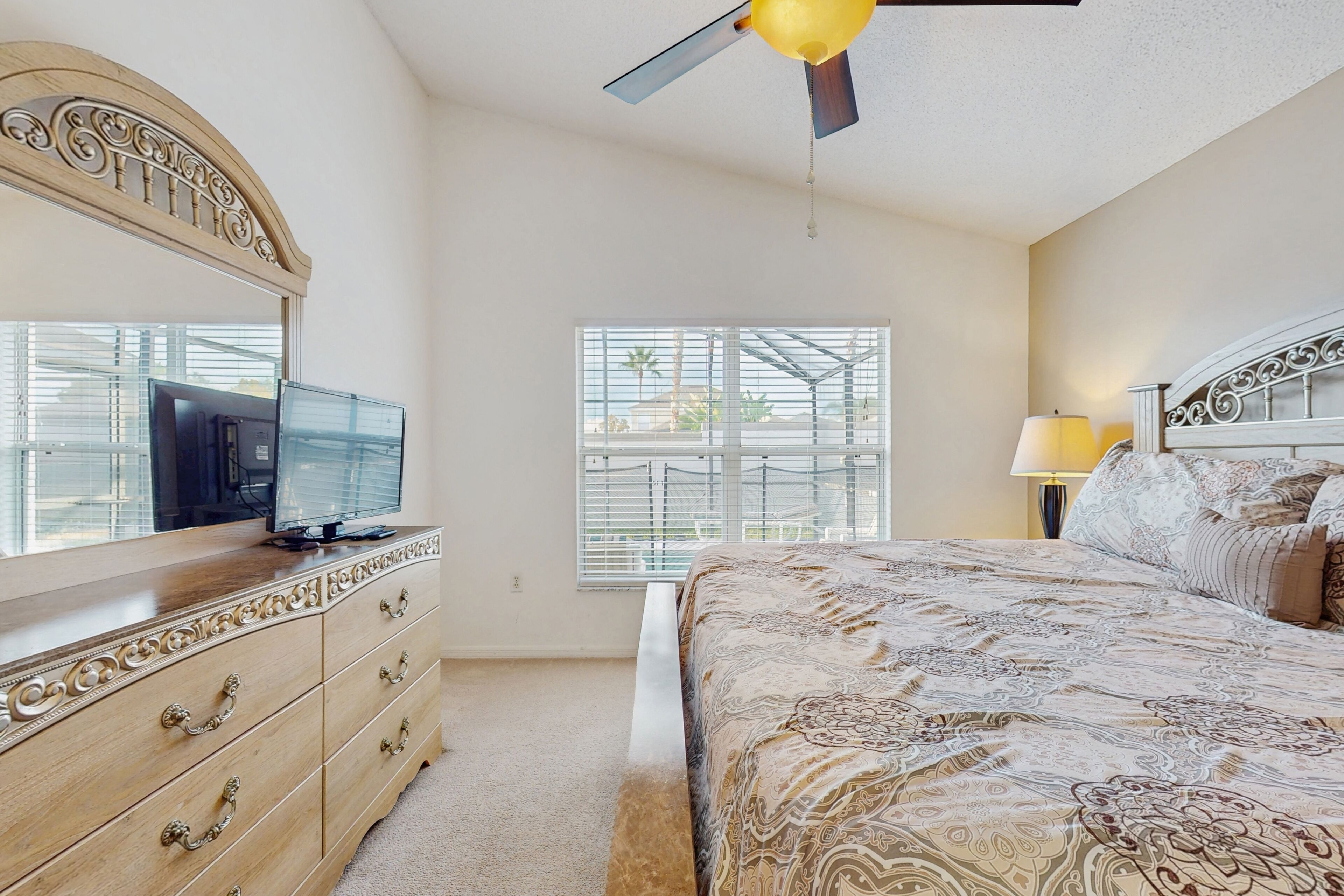 House, Multiple Beds, Pool Access, Pool View (The Fairway Retreat) | 3 bedrooms, individually decorated, individually furnished, bed sheets