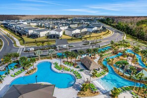 Pool - Stylish Townhouse With a Private Pool & Lanai Plus Clubhouse Amenities (Kissimmee)
