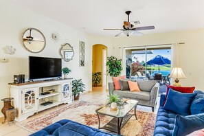 House, Multiple Beds, Pool Access, Pool View (Formosa Elegance) | Living area - Dog-friendly Home w/ Private Pool, High-speed Wifi, and Central AC (Kissimmee)