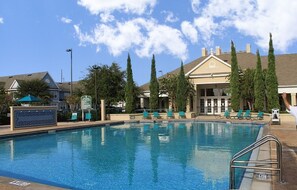 Pool - Spacious Townhouse With Resort Style Amenities, Waterview and Fitness Center (Kissimmee)