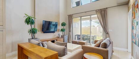 Ferienhaus, Mehrere Betten, Poolzugang (Magic Village Townhouse) | Wohnbereich