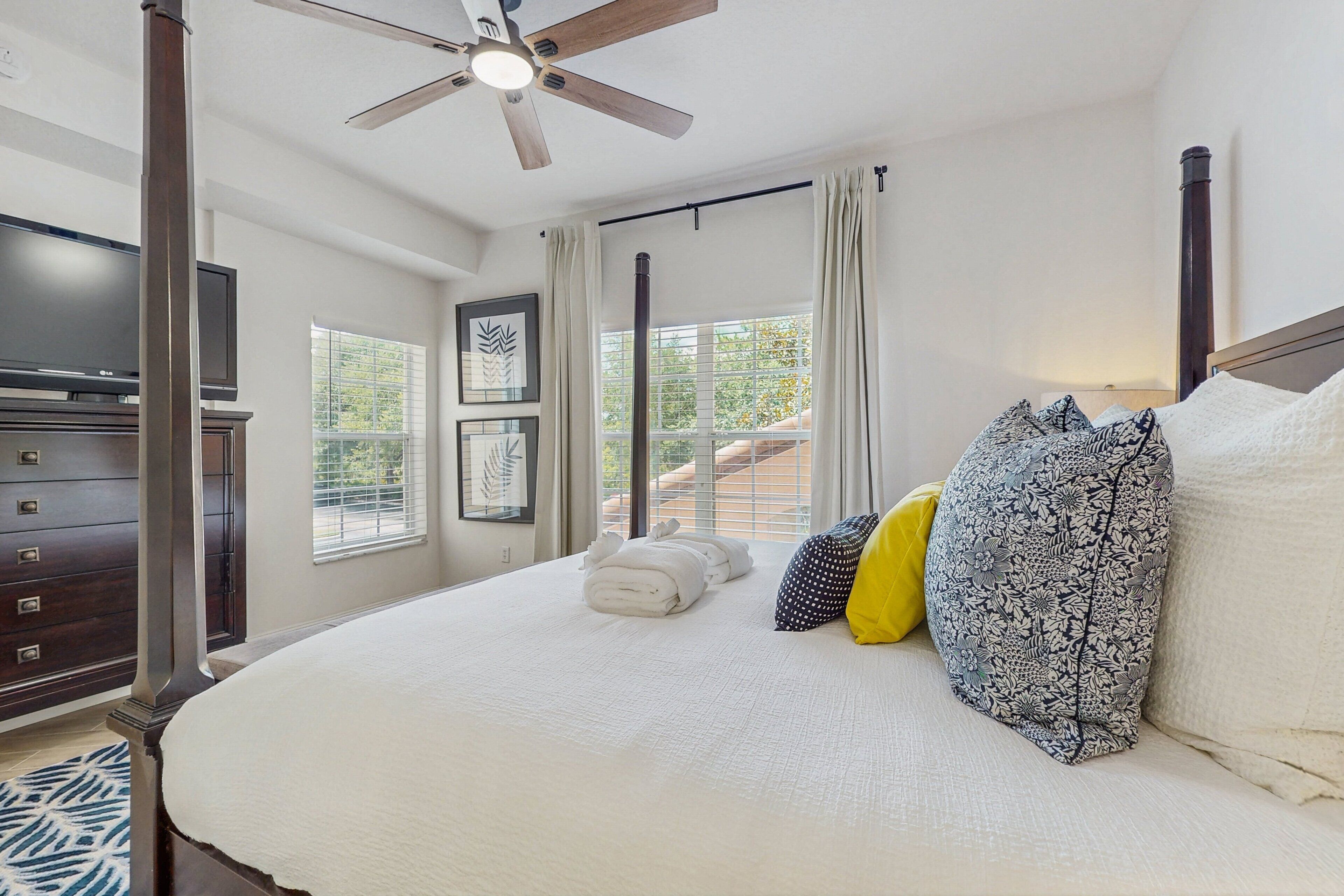 Condo, Multiple Beds, Balcony (A Worldquest Wonderland) | 3 bedrooms, individually decorated, individually furnished, bed sheets