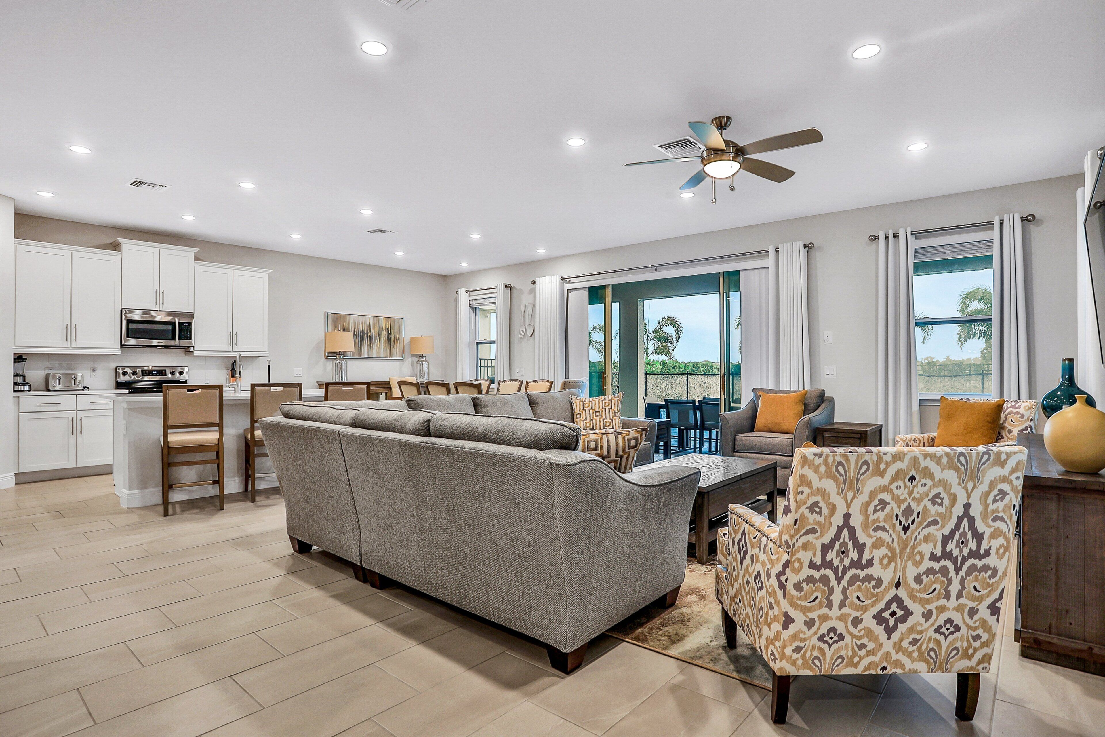 Rumah, Beberapa Tempat Tidur, akses ke kolam renang (Southfield Getaway -Encore at Reunion) | Area keluarga