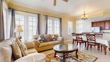 Condo, Multiple Beds, Pool Access, Garden View (7474 Excitement Dr) | Living area