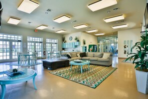 House, Multiple Beds, Pool Access, Pool View (Forever Summer) | Living area - Stunning House With Lanai, Pool, Ping-pong, Full Kitchen, & Wifi (Davenport)