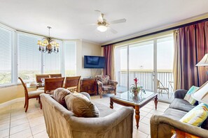 Condo, Multiple Beds, Pool Access, Pool View (Blue Heron Beach Resort 1-1001-NoPets) | Living area - Blue Heron Beach I (Orlando)