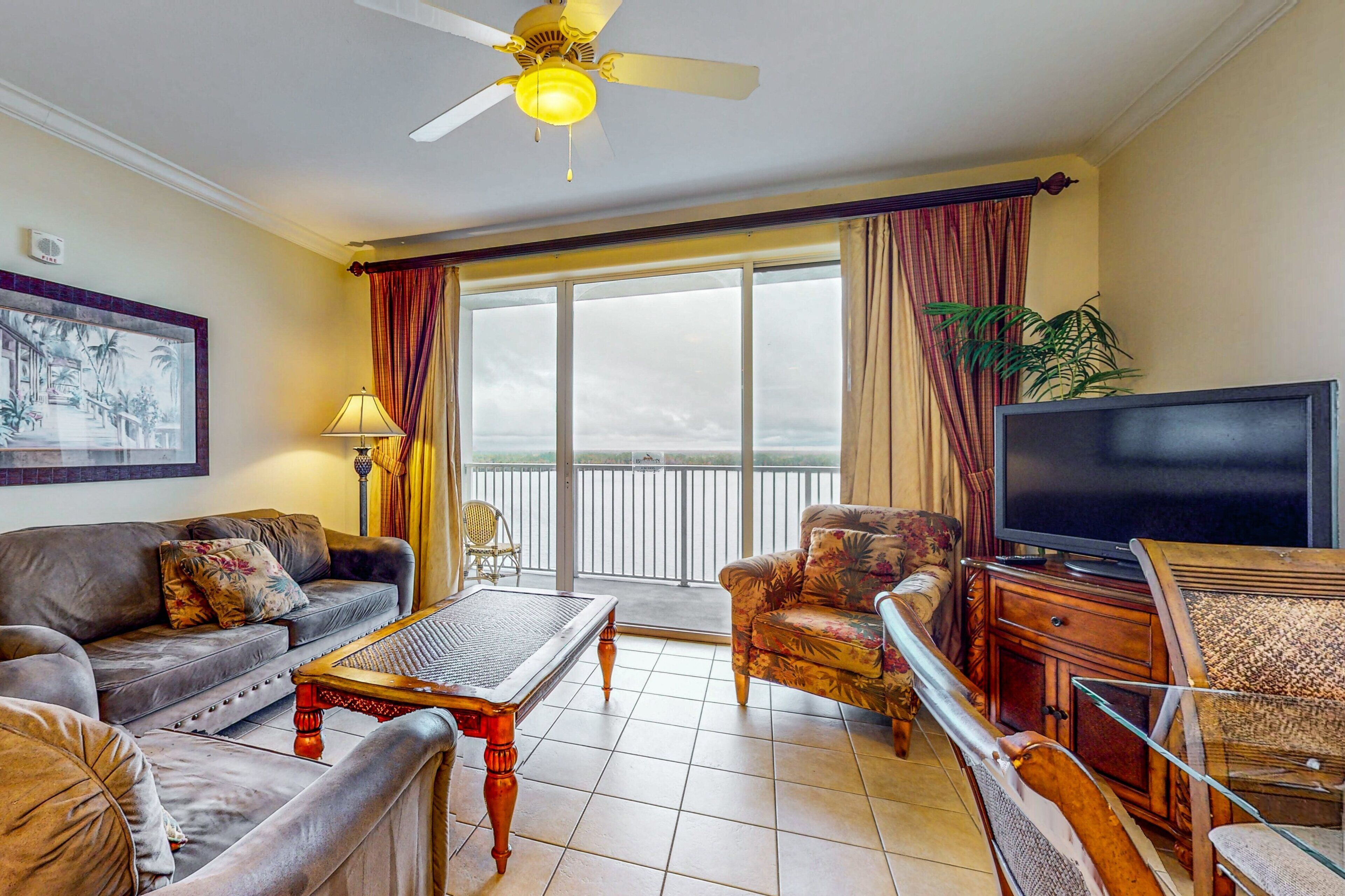 Condo, Multiple Beds, Pool Access, Pool View (Blue Heron Beach 1-0910v-NoPets) | Living area