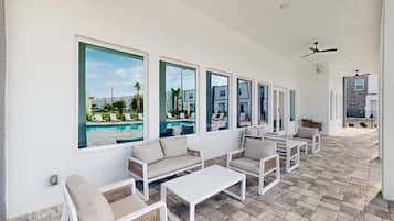 House, Multiple Beds, Pool Access, Pool View (Azur Resort 293) | Terrace/patio