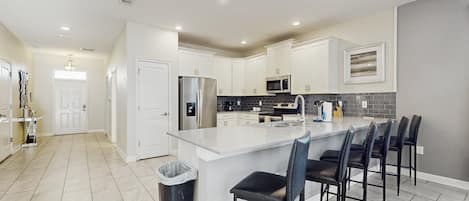 House, Multiple Beds, Pool Access, Pool View (Sky View Mansion - Champions Gate) | Private kitchen
