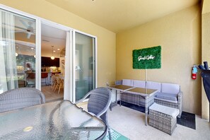 House, Multiple Beds, Pool Access, Pool View (Solterra) | Outdoor dining - Solterra Escape Private Pool Café, Tennis & Water Park With Lazy River (Davenport)