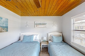 Condo, Multiple Beds, Kitchen, Garden View (Lake June Resort #9 - No Pets) | 1 bedroom, individually decorated, individually furnished, bed sheets