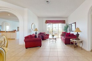 House, Multiple Beds, Pool Access, Pool View (Casa Blueheron) | Interior - Gated Community Home With Private Pool, Screened Lanai, & W/D - Near Disney/golf (Davenport)