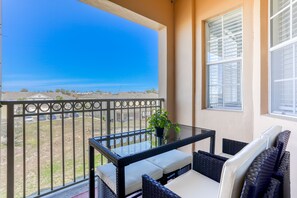 Condo, Multiple Beds, Pool Access, Pool View (Pink Apple) | View from room - Snowbird-friendly Condo Near Walt Disney World Resort W/pool, Wifi, AC, and W/D (Davenport)