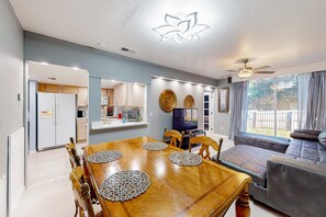 House, Multiple Beds, Pool Access, Pool View (Caribbean Dreams) | Interior - Comfortable Townhome Near Disney With Athletic Courts & Pool Access, Patio, & AC (Davenport)