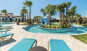 Outdoor pool - Beautiful Home With Private Pool and Space for the Whole Family (Kissimmee)