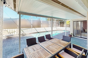 Ferienhaus, Mehrere Betten, Poolzugang, Poolblick (The Ridge Escape at Indian Ridge) | Ausblick vom Zimmer
