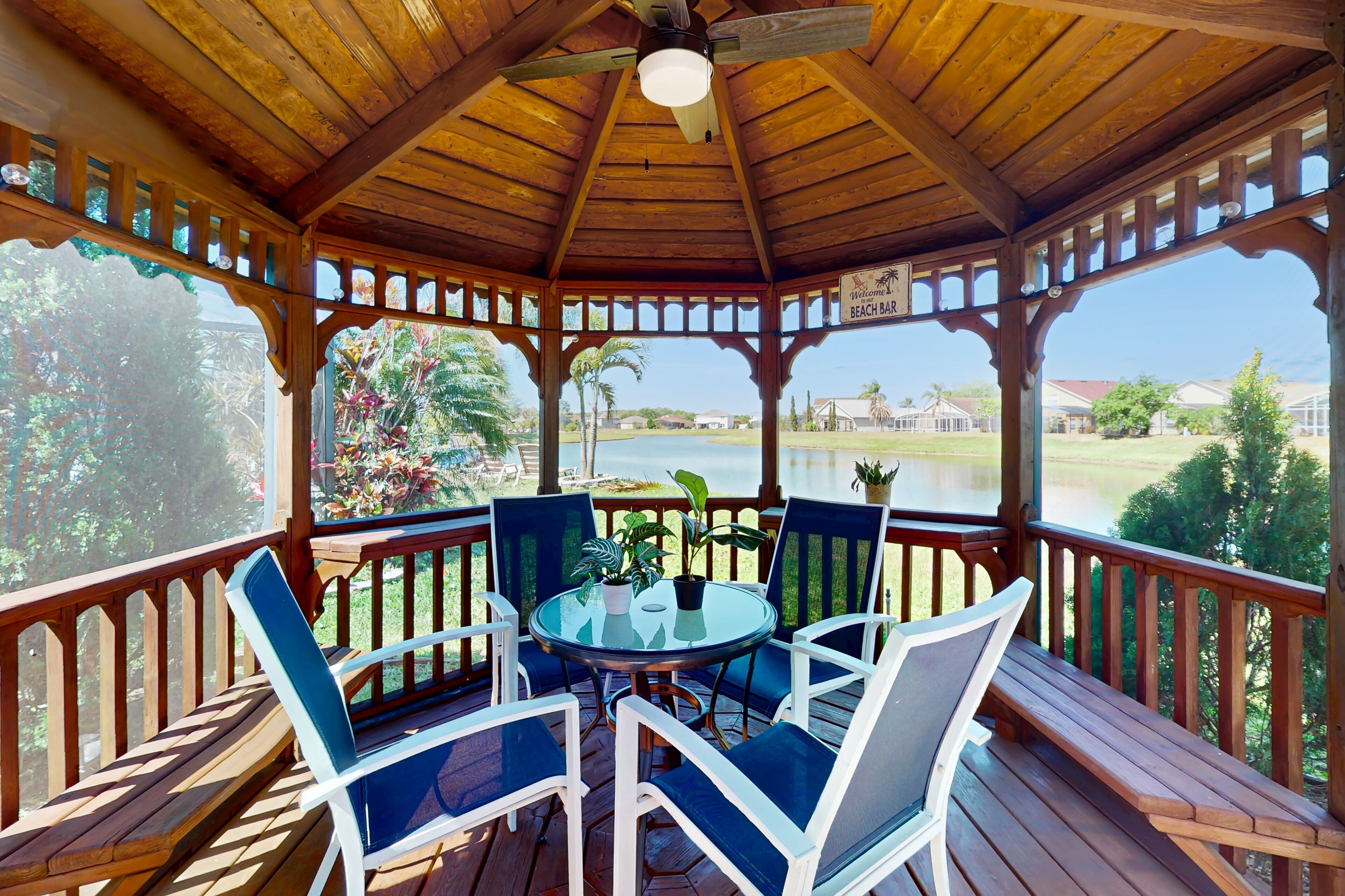 House, Multiple Beds, Pool Access, Pool View (Sunshine Magic) | View from room