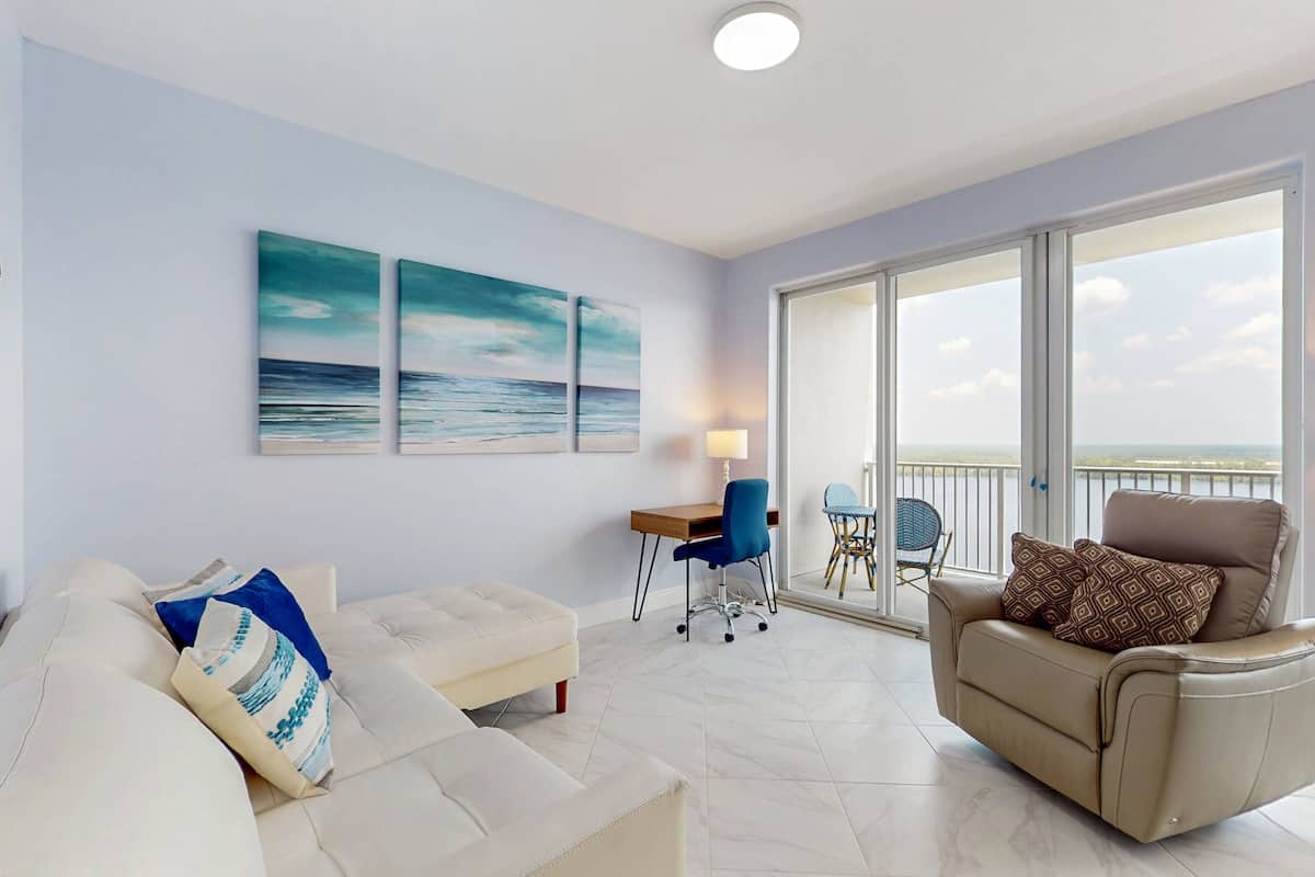Condo, Multiple Beds, Pool Access (Blue Heron Beach Resort 2-1505-NoPets) | Living area