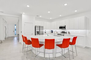 House, Multiple Beds, Pool Access, Pool View (Kissimmee Paradise) | Private kitchen - Dog-friendly Home With a Heated Pool, Pool Spa, In-home Theater, Lanai, & Patio (Kissimmee)
