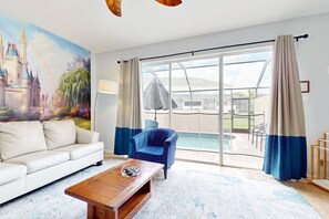 House, Multiple Beds, Pool Access, Pool View (Silver Palms) | View from room - Resort Home With Private Pool, hot Tub, Tennis, Game Room, Gym, Sports Courts (Kissimmee)