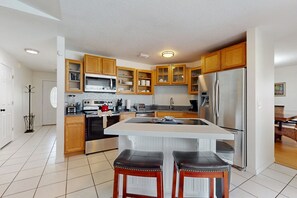 單棟房屋, 多張床, 可使用泳池, 泳池景 (The Splash House at Indian Ridge) | 私人廚房