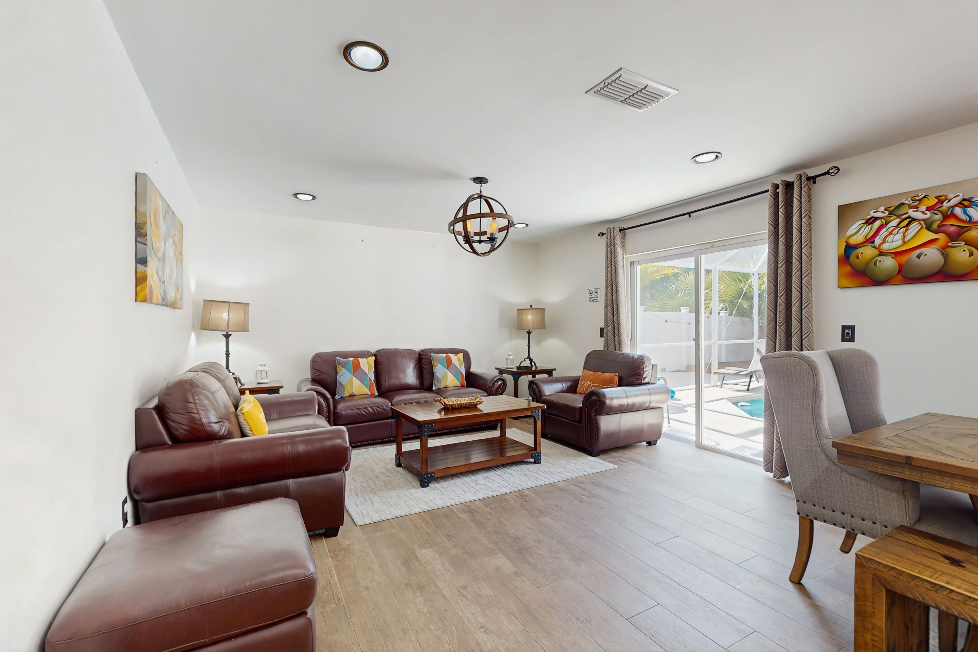 House, Multiple Beds, Pool Access, Pool View (Windwood Villa) | Living area