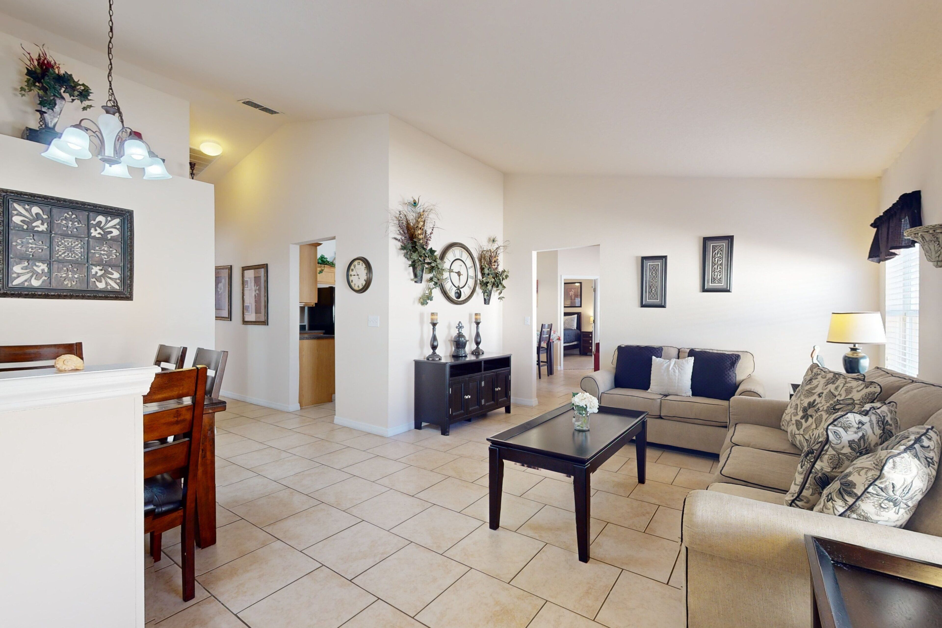 House, Multiple Beds, Pool Access, Pool View (The Lazy Lush Escape) | Living area