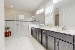 House, Multiple Beds, Pool Access, Pool View (Sunshine State of Mind - Solara) | Bathroom - Beautiful Home With Private Pool and Space for the Whole Family (Kissimmee)