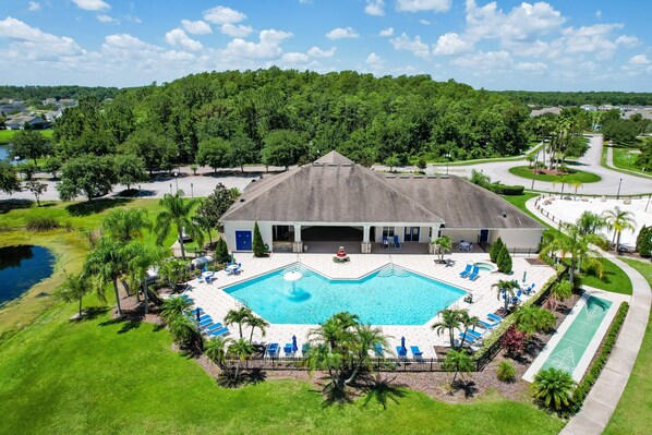 Pool - Stunning Getaway With Games & Clubhouse Amenities - Near Parks (Kissimmee)