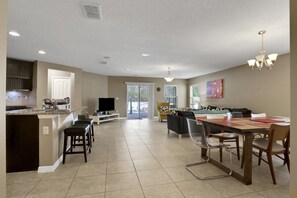 House, Multiple Beds, Pool Access, Pool View (Precious Tourmaline - Crystal Cove) | Interior - Grand Home With Private Screened Pool, Grill, Streaming, W/d, & AC (Kissimmee)
