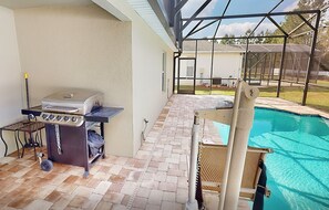House, Multiple Beds, Pool Access, Pool View (Precious Tourmaline - Crystal Cove) | Pool - Grand Home With Private Screened Pool, Grill, Streaming, W/d, & AC (Kissimmee)