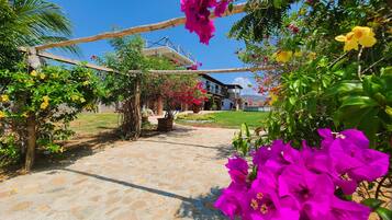 Overnattingsstedets uteområder