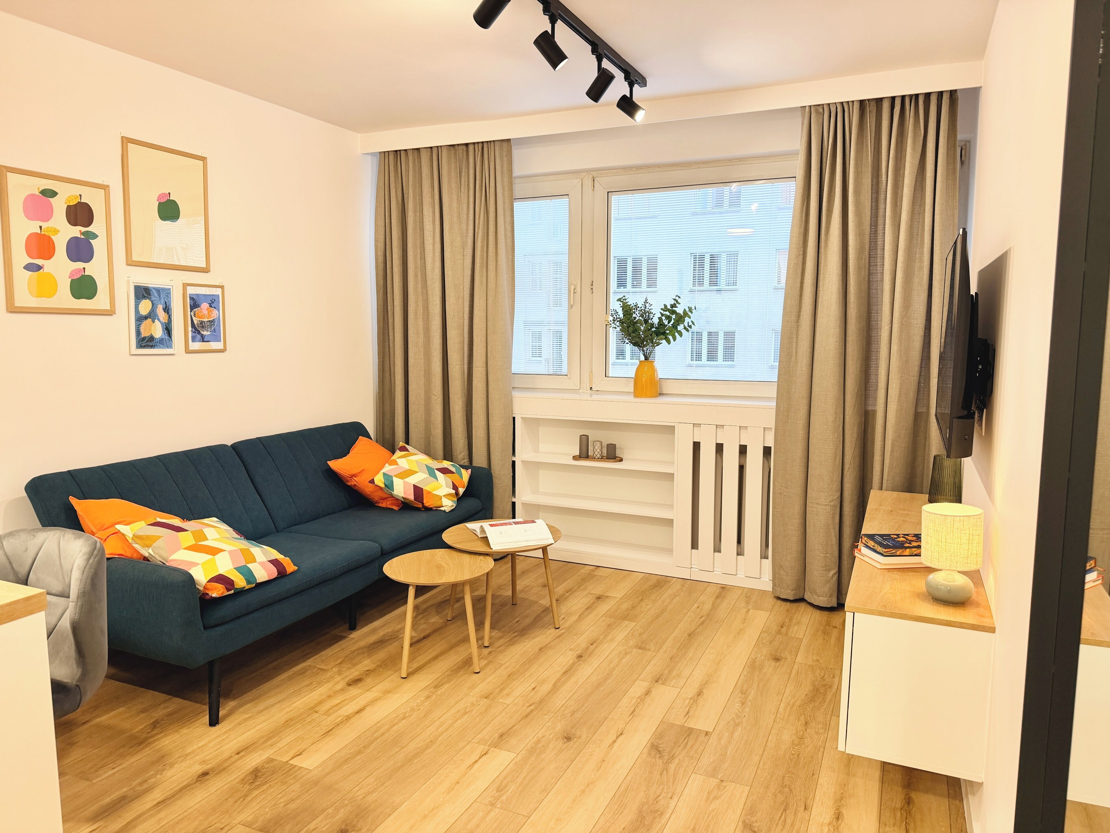 Comfort-Apartment, Stadtblick | Wohnbereich