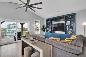 Smart TV - Clean & Modern Home w/ 2 King Suites, Elevator, & Short Walk to Beach (Surf City)
