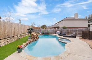 Pool - Splash Stay & Celebrate! Kid Friendly Pool House close to Airport, Stockyards! (Fort Worth)