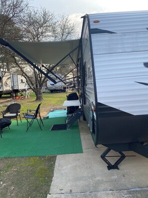 Overnattingsstedets uteområder