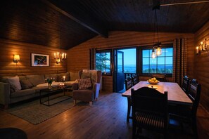 Living area - Secluded Cabin - Stunning Views - Agder, Norway (Agder)