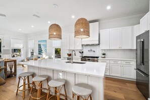 Fridge, microwave, oven, stovetop - Eastern Lake! Private Pool, LSV/Golf Cart, Bikes! Easy Walk to Beach! (Santa Rosa Beach)