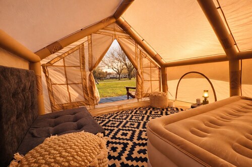 Lakeside Glamping Retreat at Texoma Shores Resort