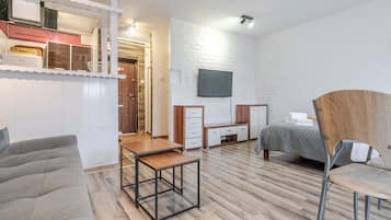 1 chambre, fer et planche Ă repasser, Wi-Fi, draps fournis