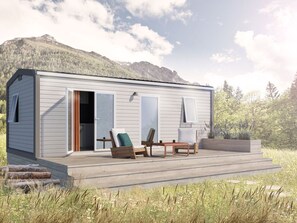 Terrace/patio - Mobile home for rent - 6 guests (Puy-l'Évêque)