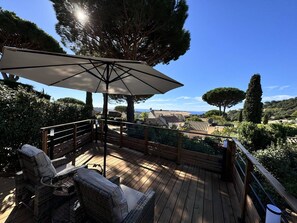 Terrace/patio - Mas sea view - 4 guests (La Croix-Valmer)