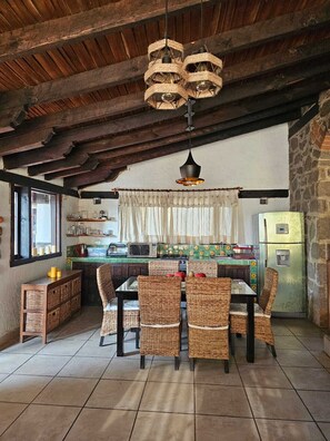 Dining - Casa con jacuzzi y vista en Valle de Bravo (Valle de Bravo)