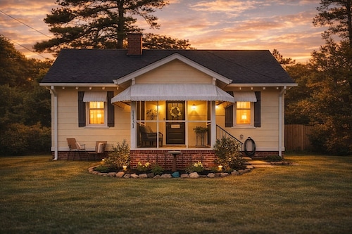 Cozy 2BR Home with Big Fenced Yard, Minutes to Masters & Medical District