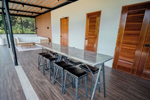 Udendørs spisemuligheder