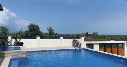 -New- Luxury Solar Villa with Full Ocean View, Pool & Jacuzzi