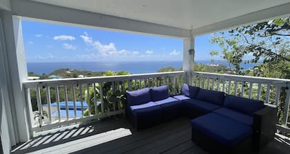 2-bedroom Garden Suite in perfect St Thomas with AC & Beach views
