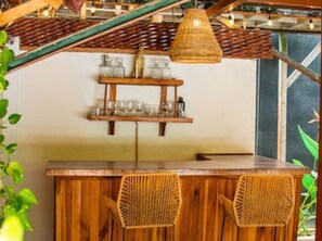 Bar (on property) - Amapola Room at Mecca (Cahuita)